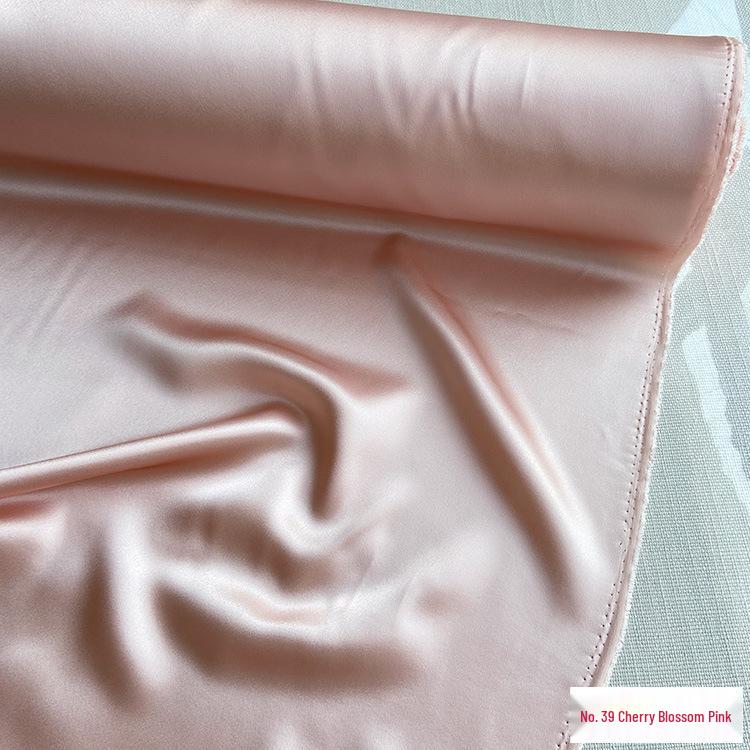 22 Momme Moerbeizijde Crêpe Satijn Stof voor Cheongsam, Beddengoed, Pyjama's en Haarelastiekjes.