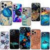 Sea Turtle Case For iPhone 11 14 15 16 Plus Soft Phone Cover For iPhone XR X XS 12 13 Pro MAX Mini