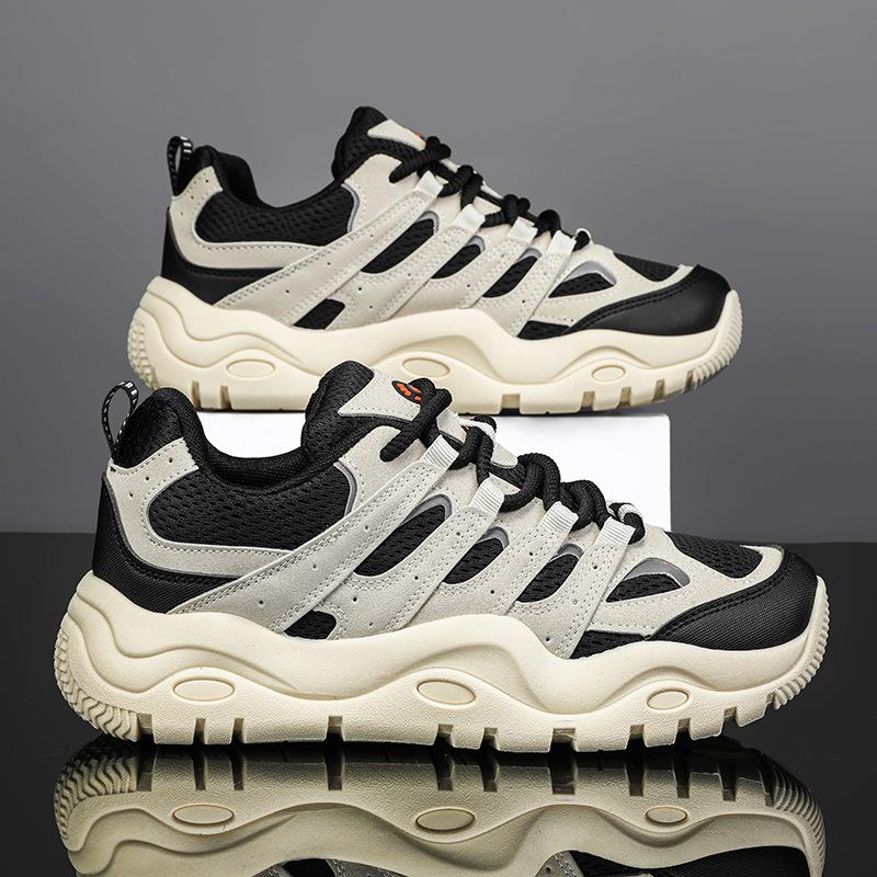 

Осенние кроссовки для папы, мужские новые повседневные спортивные кроссовки, модные низкие, сетчатые дышащие кроссовки Форреста Гампа, легкие и универсальные мужские кроссовки 44