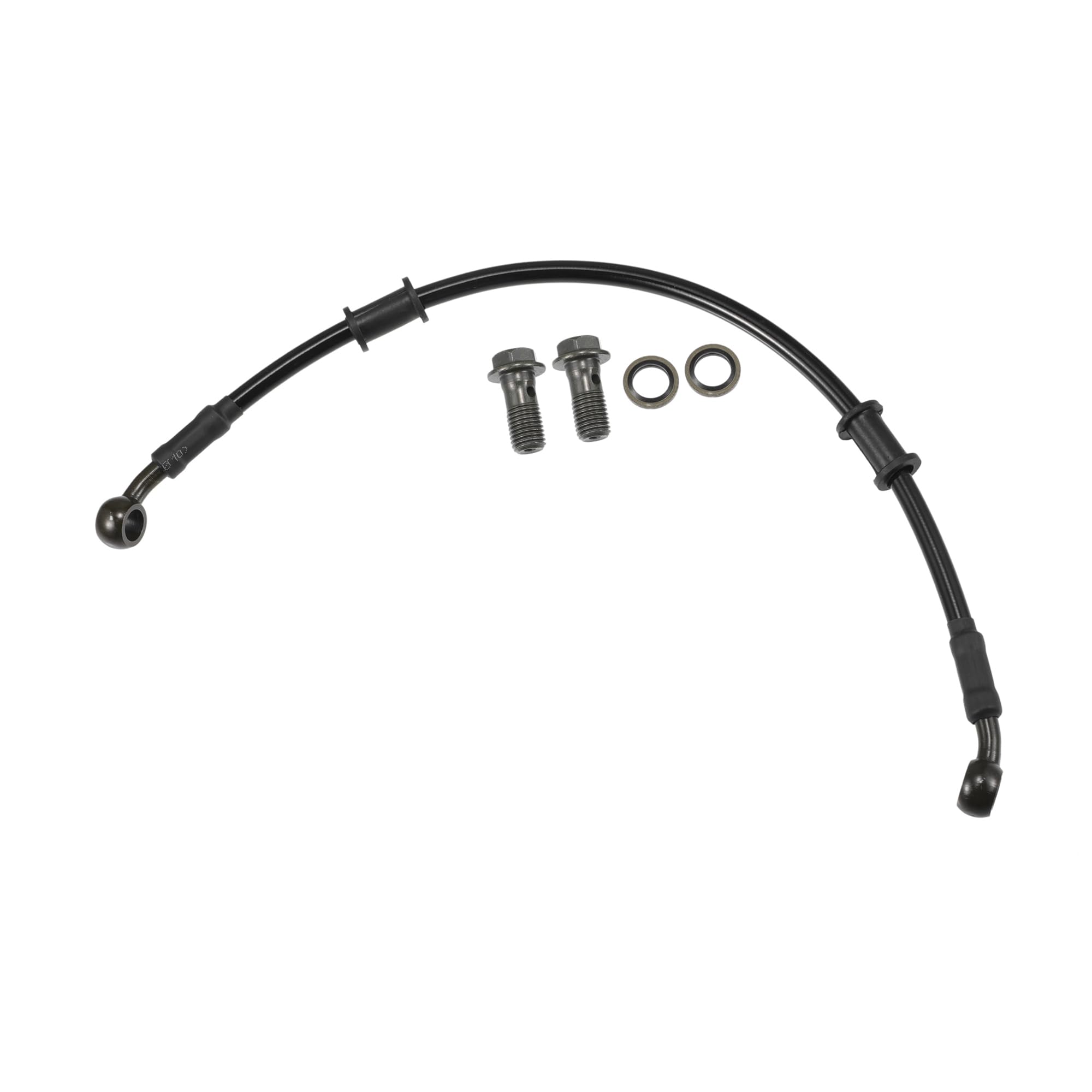 BULLSPANN Motorcycle Brake Hose Clutch Hose Oil Hose for Motorcycle 40cm чёрный