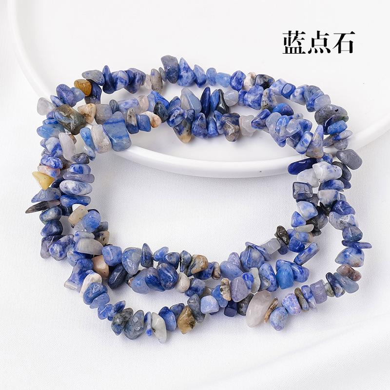 Naturweißes Pulver, gelber Amethyst-Bruchstein, Halbfertigprodukt, DIY, Farbige Kristallsteine, lose Perlen, Schmuckzubehör