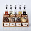 Qianxing Ceramic & Glass Seasoning Dispenser Set