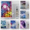 Home Shower Curtains for Bathroom Landscape Animals Waterproof Fabric Bathroom Curtains Modern Shower Curtain 180x200 240x200
