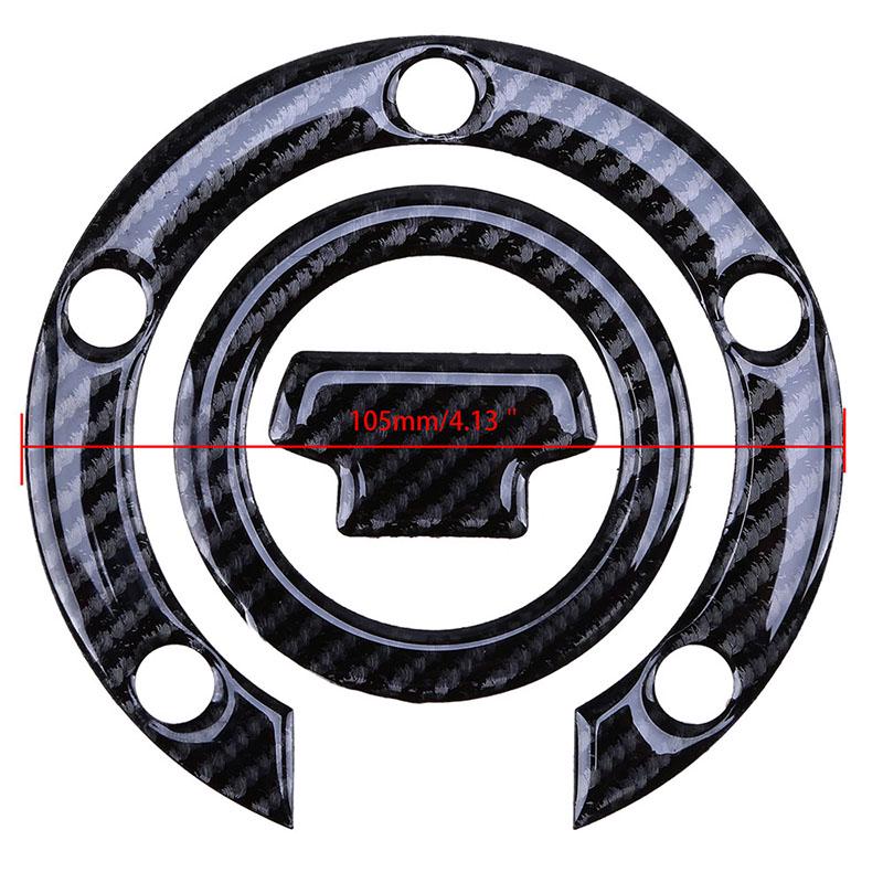 Carbon Fiber Motorcycle Oil Gas Fuel Tank Pad Protector Sticker Decal Scooter Fuel Tank Cap for Yamaha FZ6R 2009 2010 2011 2012