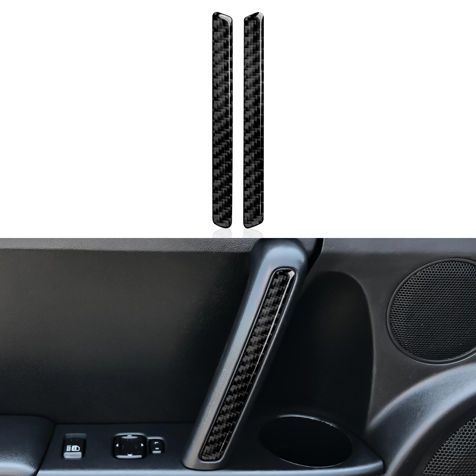 

Углеродное волокно, наклейка на дверную ручку автомобиля, накладка, украшение, подходит для Mazda MX-5 Miata MX5 NC 2009-2015, интерьер