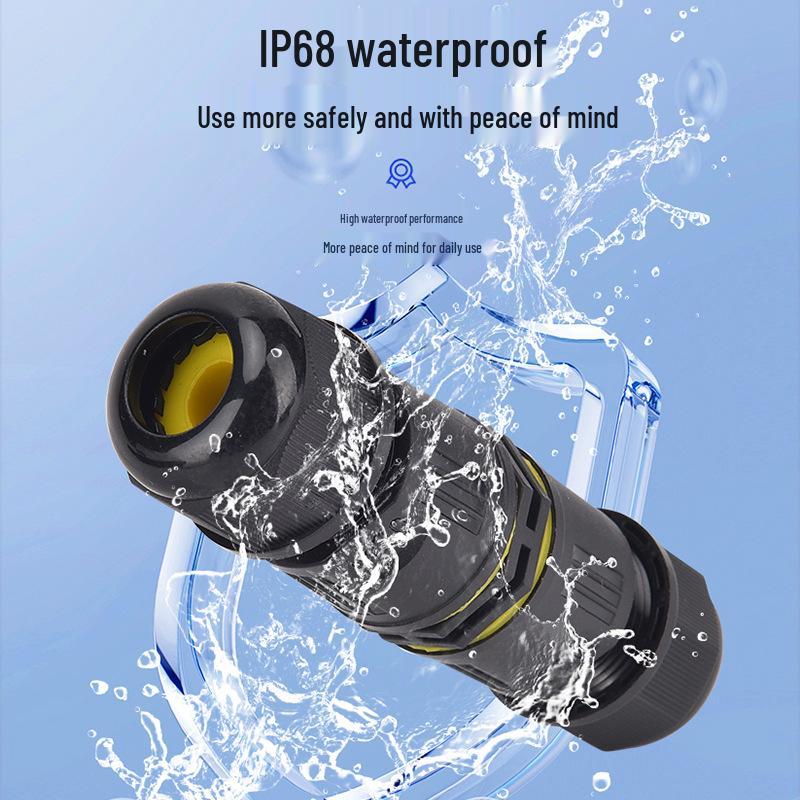 Nylon Waterproof M16/20 Quick-Connect Outdoor Cable Gland