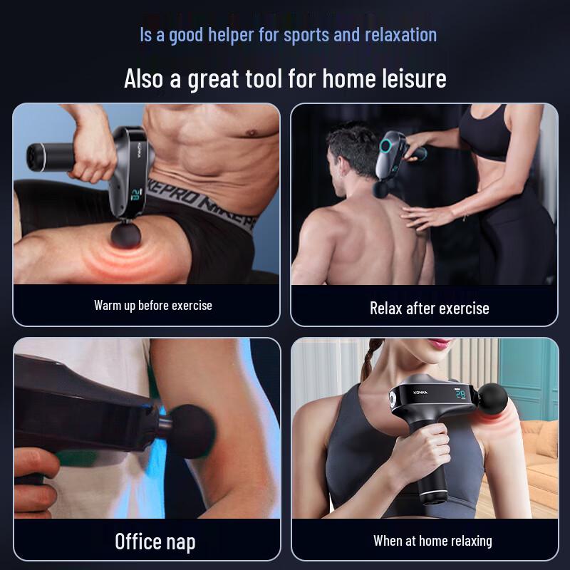 Konka Professional Percussion Massage Gun CN plug (adapter included)