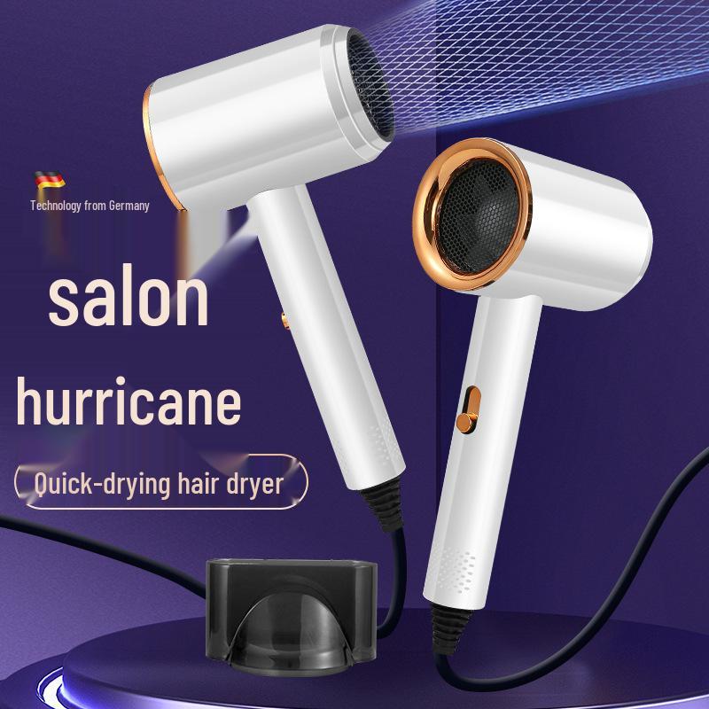 Smart Noise Reduction Hair Dryer - Blue Light, High Power, Quick Dry, Constant Temperature, Ideal for Student Dorms