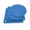 4Pcs Silicone Trivet Mats for Hot Dishes Heat Resistant Hot Pads Pot Holders Flexible Placemats Non-Slip Multi-Purpose Kitchen Tool