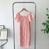 2025 New Arrival Nightdress Summer Floral Pajamas Loose Short Sleeve Thin Girl's Dress Special Offer Female Summer Home Wear