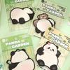 Cadeau Panda Notes Adhésives Dessin Animé Forme Spéciale Papier Adhésif Fort Ins Créatif Haut de Gamme Bloc-notes Arrachable Kawai Joli Bloc-notes