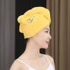 Quickly Dry Hair Hat Super Absorbent Soft Bathroom Women Head Towels Girls Cute Hair Towel Hair Dry Wrap Bonnets