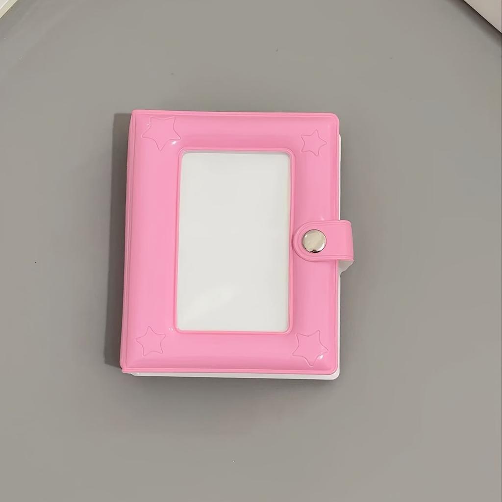 3-Inch Mini Photo Card Case, 40-page storage clip, star chasing photo album