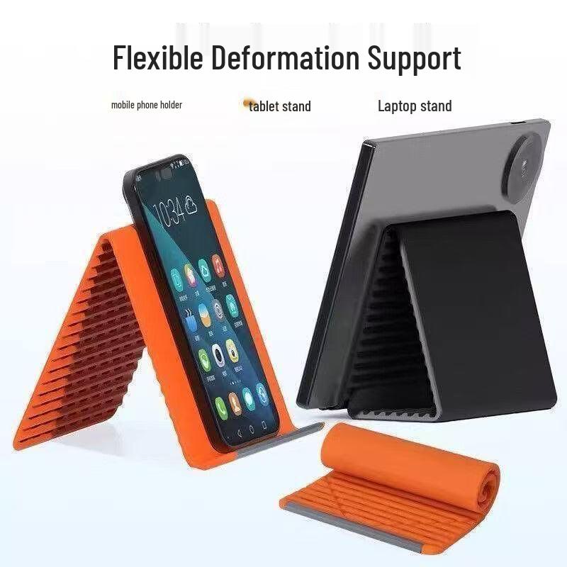 Silicone Foldable Phone & Tablet Stand – Portable and Flexible Desktop Holder