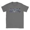 AC-DC T-Shirts Herren Rein Lustiges T-Shirt Rundhals T-Shirts Kurzarm Kleidung 4XL 5XL