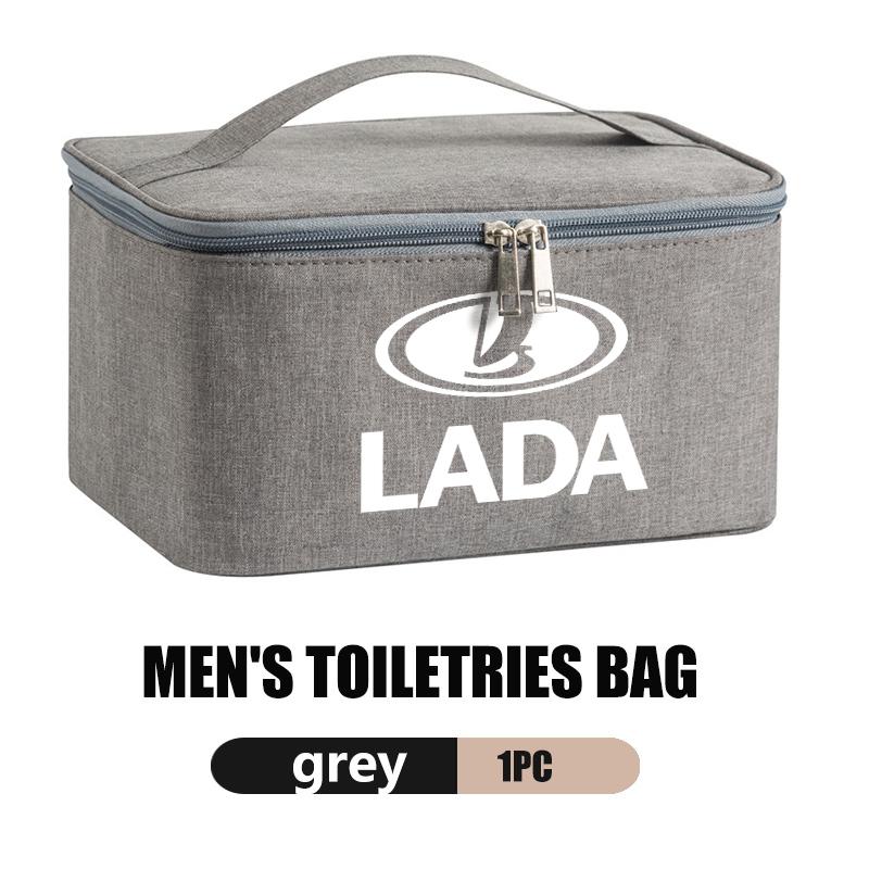 Men Makeup Bag Make Up Case Bathroom Toiletry Pouch Storage Accessories For Lada Vesta Granta Largus Vaz Samara Vesta Niva 4X4