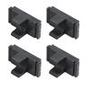 Camping Wagon Buckle Attachments 4pcs for Folding Table Tube Diameter 19mm