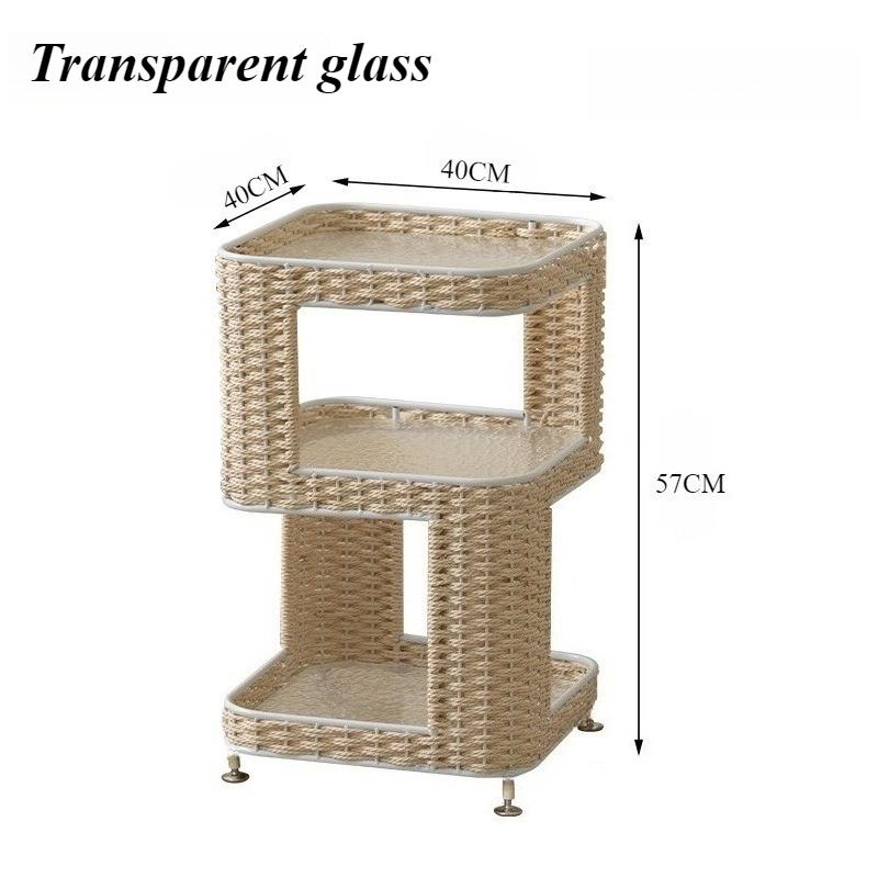 Weaving Coffee Tables Living Room Coffee Table Creative Cat's Nest Nightstand Modern Multifunctional Home Decoration Accessories