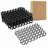6PCS Indoor Outdoor Use Cat Deterrent Mat Spikes Fence Repellent Mat  Furniture Protection