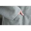 GMXIA Autumn Waffle Extra Suit Collar Short Loose Long-sleeved Top for Women