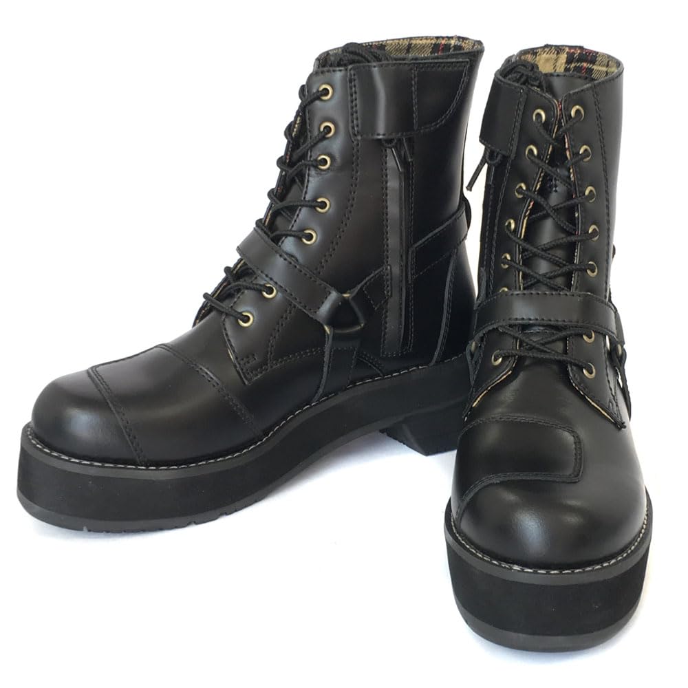 Wildwing Extra Thick Sole OD35 Falcon Boots, Black, 23.0cm, WWM-0001-OD35-230-BLK