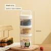 Portable Fruit Oatmeal Breakfast Cup With Spoon For Students And Office Use