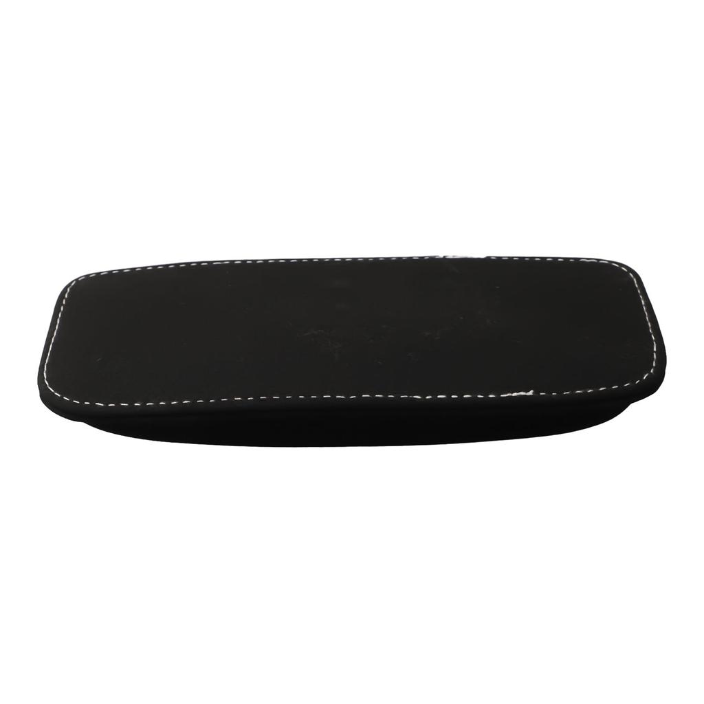 Car Knee Pad with Memory Foam Cushion for Auto Headrest Support Soft Suede Leather Leg Thigh Comfort Tool for Vehicle Use