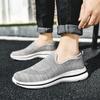 Men Fashion Casual Shoes Slip On Men Loafers Driving Shoes Flats Plus Size 39-48