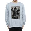 AC/DC Mens Angus Young Distressed Photo Sweatshirt