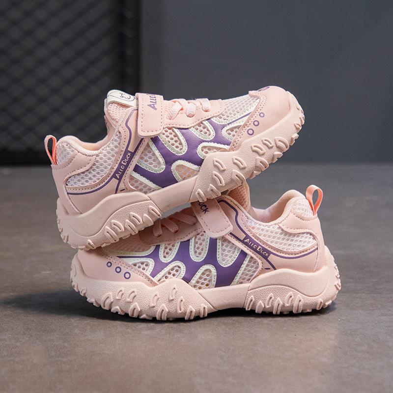 New children's spring and summer sports boys and girls running soft-soled breathable soft-soled versatile non-slip shoes