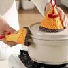 Nonslip Chicken Shaped Triangle Pot Handle Cap Heatproof Cooking Accessory Insulated Kitchen Tool Protector