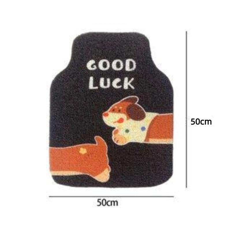 Anti-Slip Car Floor Mats Cartoon Design Easy To Clean Wear-Resistant Durable Automobile Foot Pads For All Ages