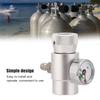 CO2 Cylinder Refill Adapter Connector Gas Soda Regulator with 3000 Gauge Tool Accessory