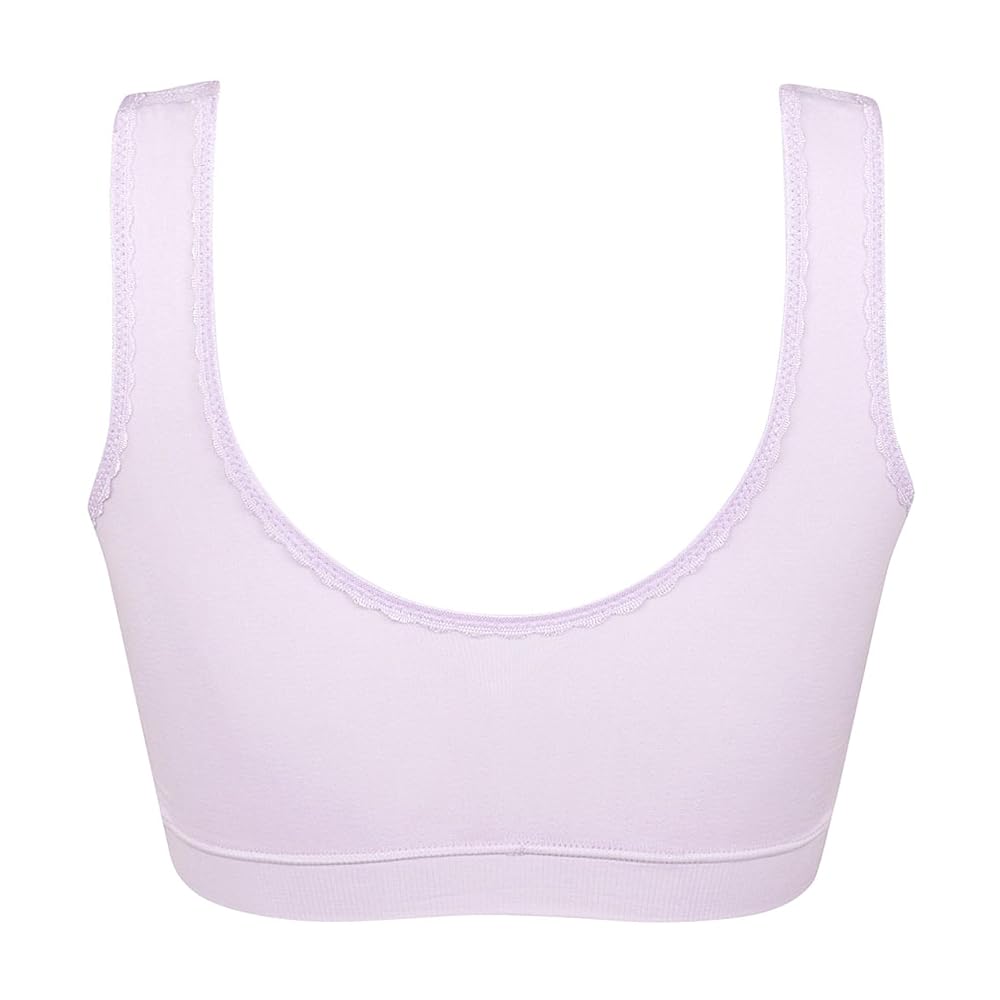 Wing Wacoal Non-Wired Bra - Prevents side spillage of the bust. [Night Up Bra Room] KB3511 PU M
