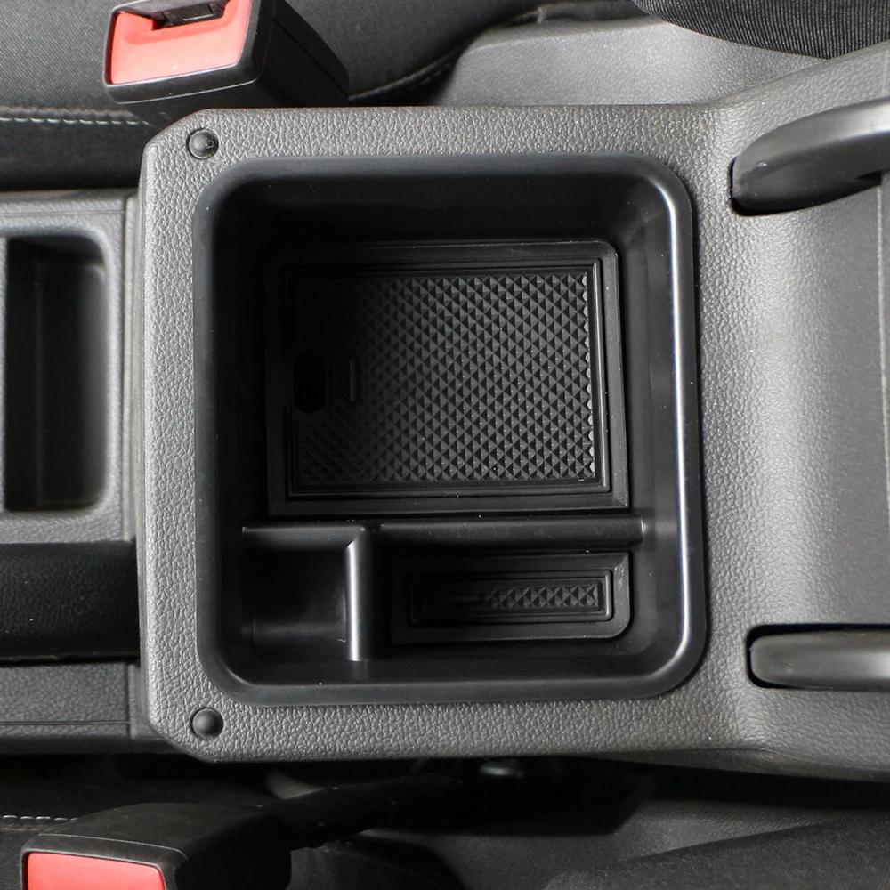 Car Storage Box For Volkswagen VW T-cross Tcross 2018 - 2025 Container Sorting Tray Car Organizer Accessories