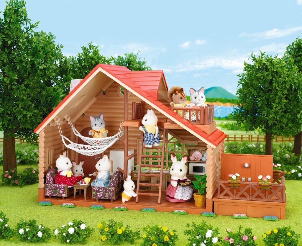 Sylvanian Families Family Trip Series Overnight Family Cottage Ko-52