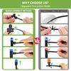 Drip Irrigation System Adjustable Premium Irrigation System for Garden Raised Beds Complete Drip Irrigation Kit W/ Drip Emitters