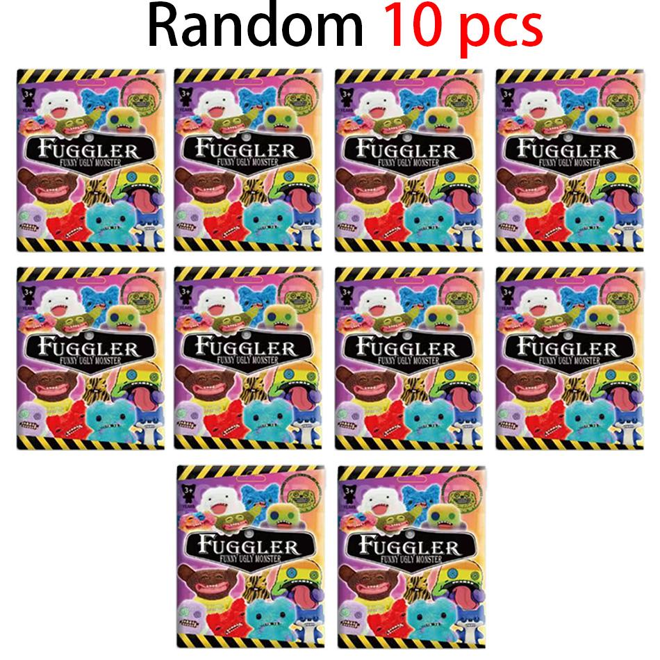 Fuggler Zahnmonster Serie Blind Box Lustiges Hässliches Actionspielzeug Kreatives Blindes Sammlermodell Puppen Cartoon Trendiges Überraschungsgeschenk