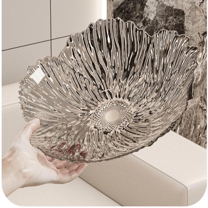 ZISIZ Petal Fruit & Snack Tray Set