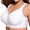 Reggiseno 3D in Gel Morbido a Supporto Sollevante per Donna, Comfort Traspirante con Schiena Intagliata, Intimo Quotidiano