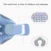 Mambobaby Baby Swim Float with Canopy & Tail Infant Pool Float Non-Inflatable Toddler Swim Float with Skin-Friendly Material for 3-24 Months Baby Boy
