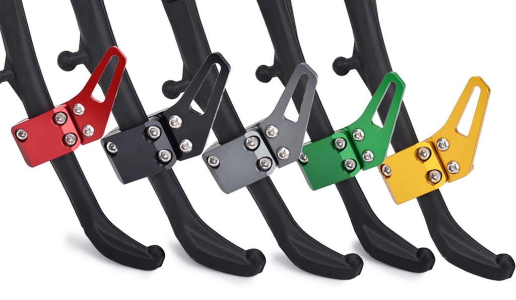 Pomůcka pro asistenci bočního stojanu motocyklu pro Kawasaki Ninja 400, Z400, ZX-4R, ZX-4RR, Ninja 250 a Z250 (Zlato)