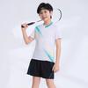 Custom Printed Quick-Dry Badminton Shirt Kids Unisex Sport Top Tennis Pickleball Training Competition Wear