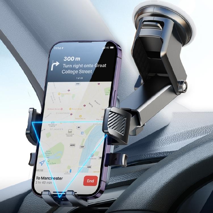 Adjustable Mobile Car Phone Holder Windshield Cellphone Stand Support Phone Mount