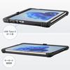 SANWA SUPPLY Shockproof Case for Surface Pro 11th Generation/10/9 (with Shoulder Strap) PDA-SF12BK