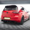 Maxton Style Gloss Black Car Rear Bumper Diffuser Splitter For VW Golf Mk7 Golf 7 GTI GTD 2013-2016 Pre-Facelift Bodykits Tuning