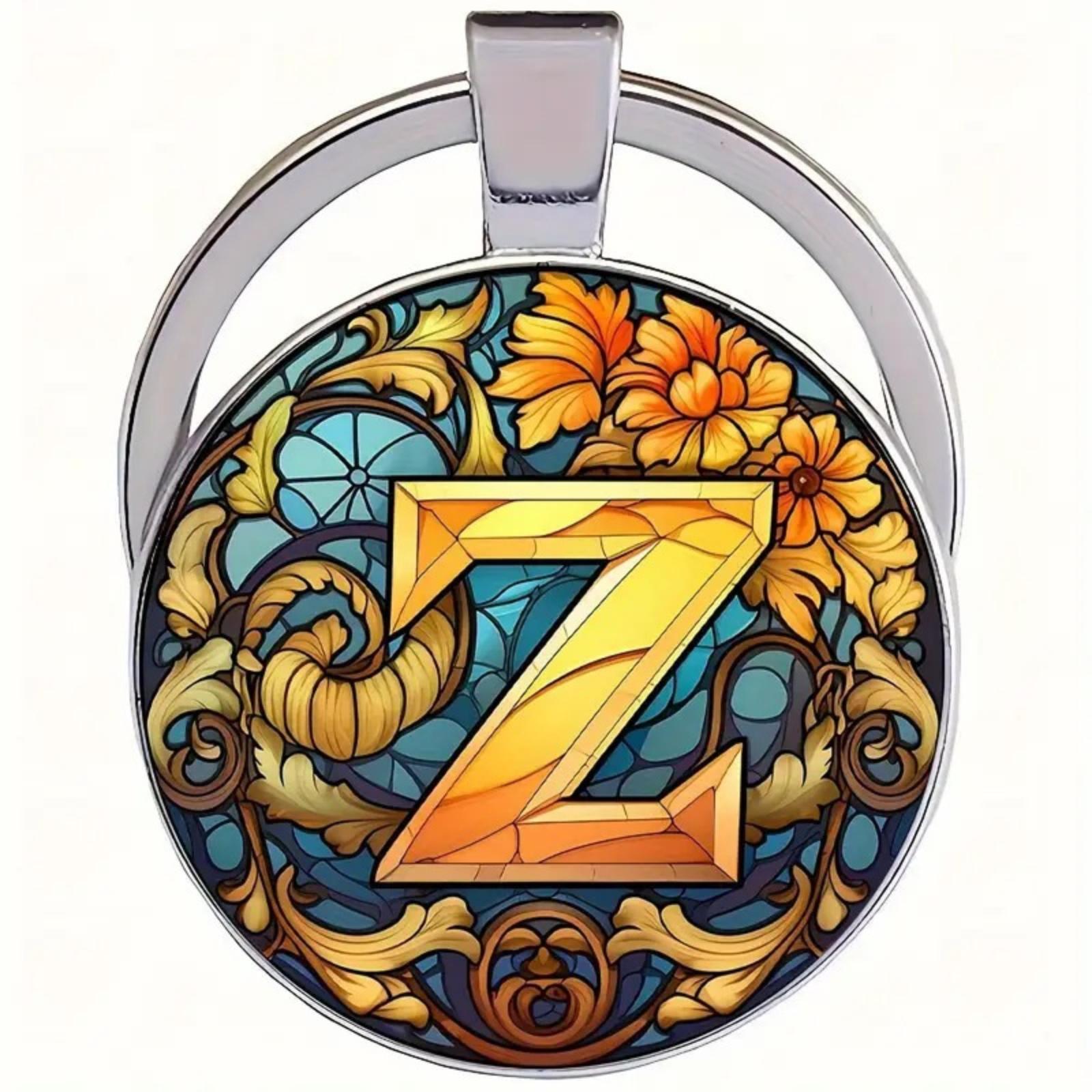 

26 English Alphabet Keychain One Size