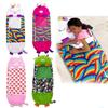 Cozy Cartoon Animal Children's Sleeping Bag Adorable Unicorn And Shark Designs