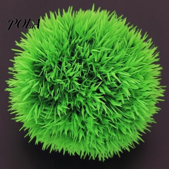 Aquarium Plant With Base Artificial Water Plant, Natural Color Dense Grass Shape Plants, Soft Stable Fish Tank Decor Plastic Fake Plants for