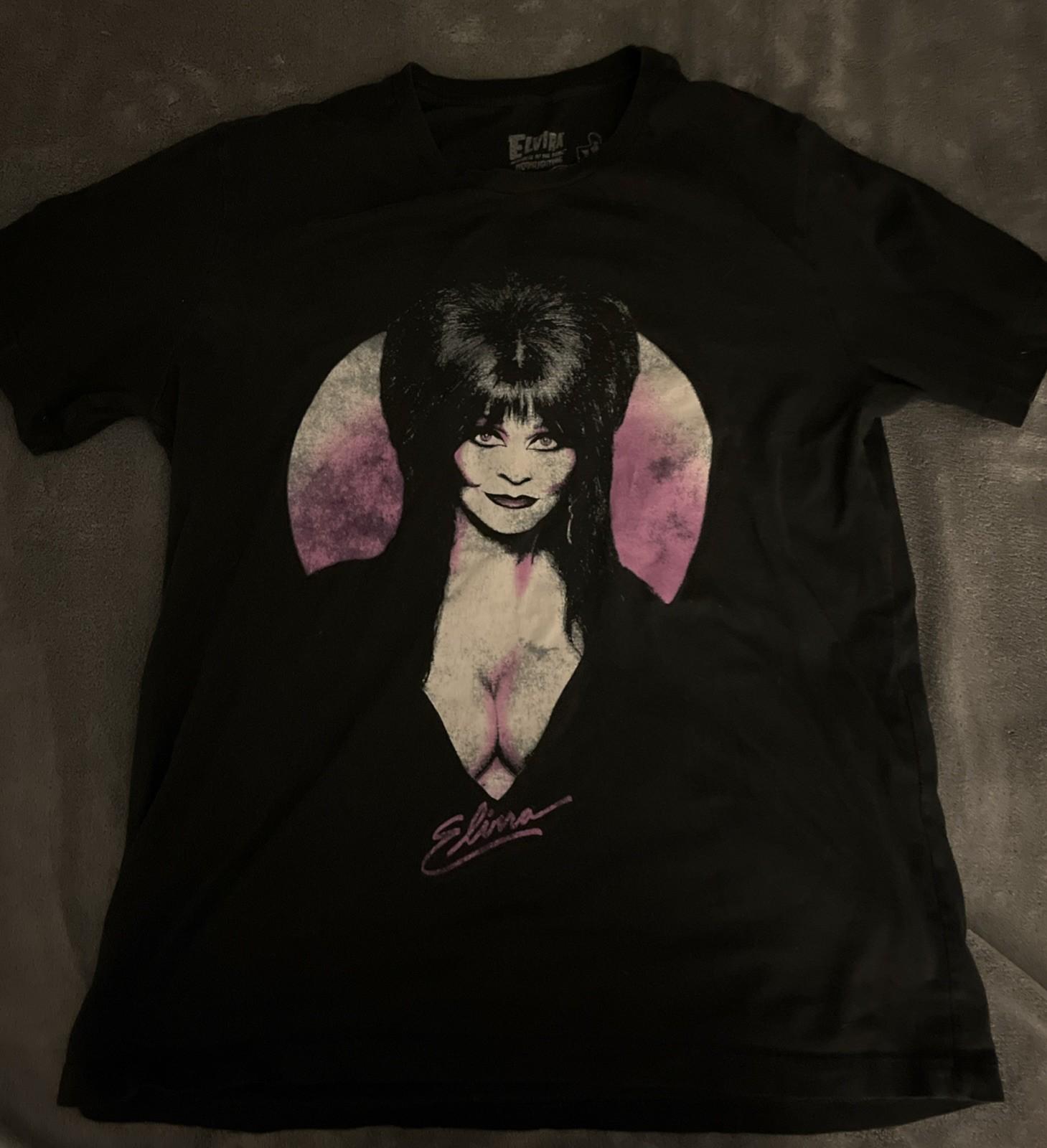 Elvira T Shirt Black Mens Large Unisex T-Shirt XXXL